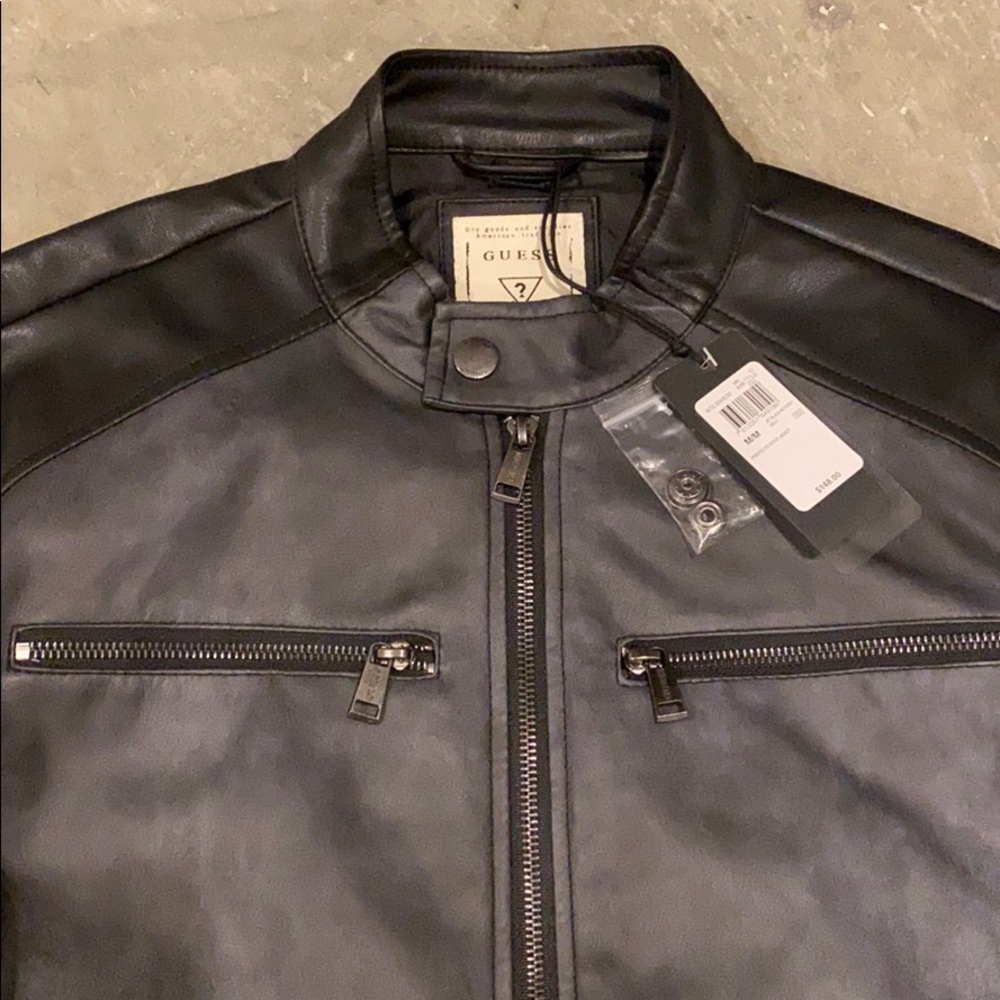 Guess leather jacket - Picture 2 of 7